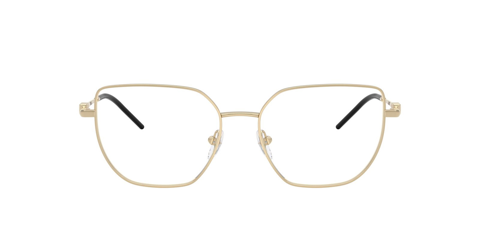 Zu sehen ist die Korrektionsbrille 1176 von Emporio Armani in der Farbe Gold.